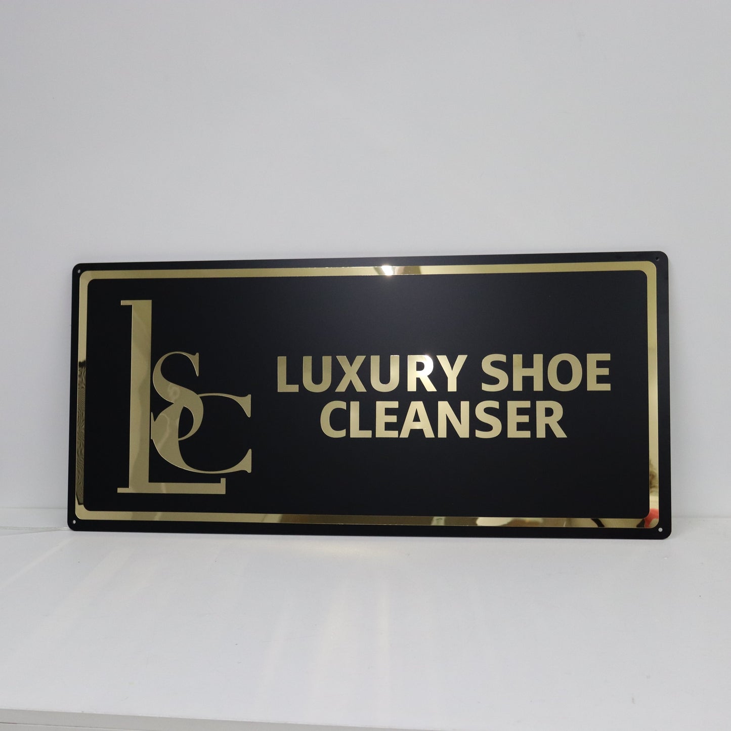 Business Neon Sign | Mirror Neon Sign | Acrylic Custom Logo Decoration
