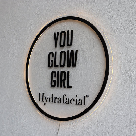 Business Neon Sign | Mirror Neon Sign | Acrylic Custom Logo Decoration