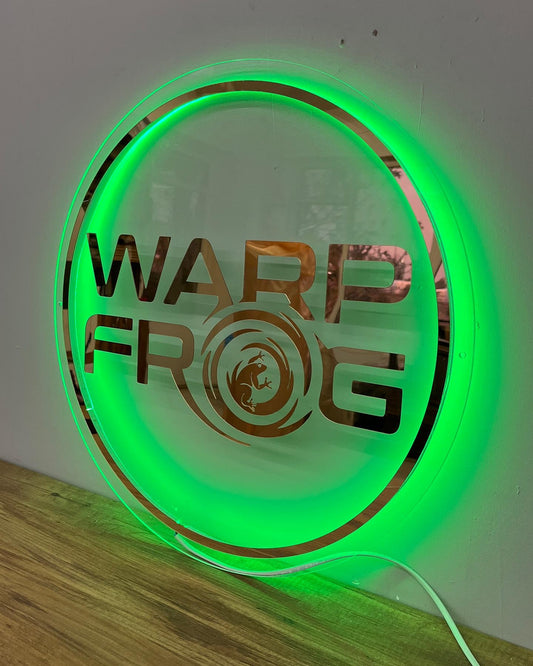 Custom 3D Business Logo Sign, Backlit Acrylic Sign, Personalized Business Name Sign, Salon Wall Decor, Office Sign, Storefront Sign