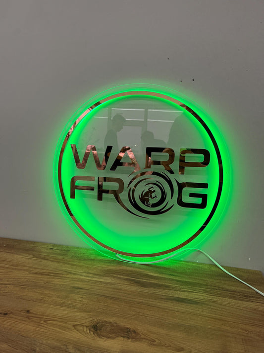 Custom 3D Business Logo Sign, Backlit Acrylic Sign, Personalized Business Name Sign, Salon Wall Decor, Office Sign, Storefront Sign