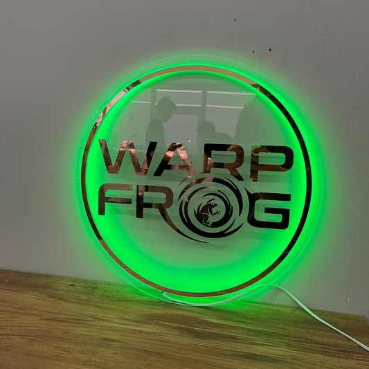 Custom 3D Business Logo Sign, Backlit Acrylic Sign, Personalized Business Name Sign, Salon Wall Decor, Office Sign, Storefront Sign