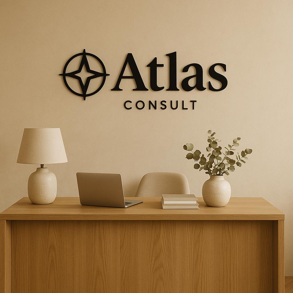 Business Logo Sign, Reception Logo Sign, Beauty Salon Sign, Laser Cut Logo Sign, 3D Business Sign, Business Signboard, Aesthetic Salon Sign