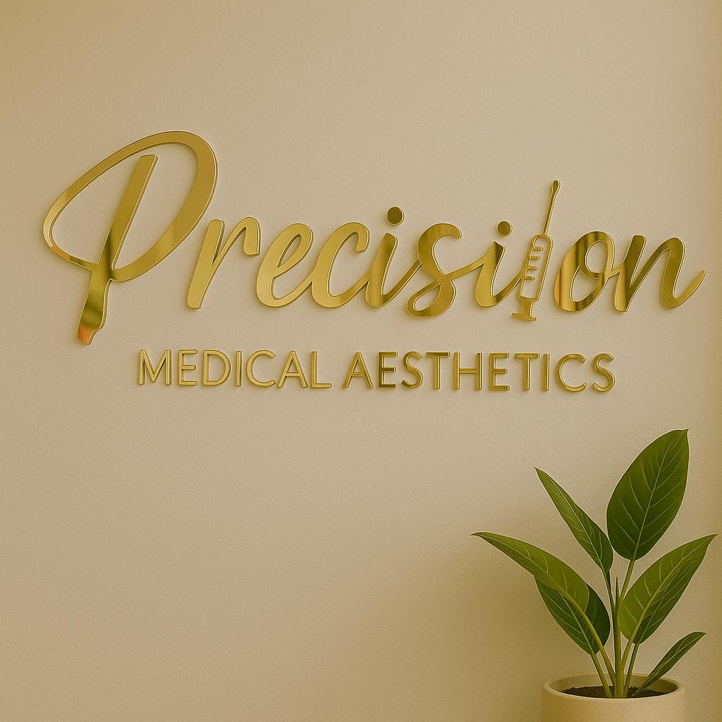 Business Logo Sign, Reception Logo Sign, Beauty Salon Sign, Laser Cut Logo Sign, 3D Business Sign, Business Signboard, Aesthetic Salon Sign