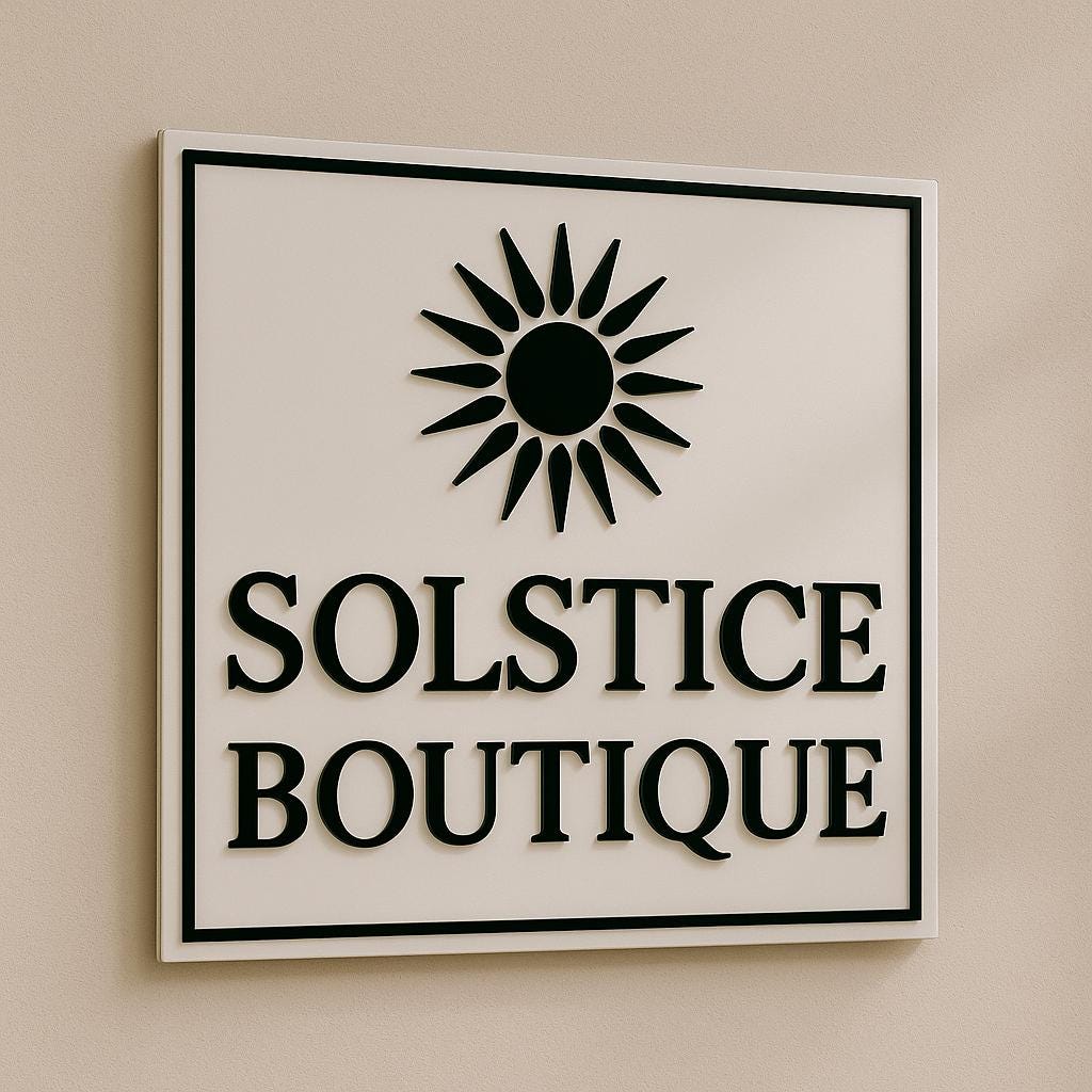 Custom Rectangle Acrylic Salon Sign, Personalized Beauty Studio Wall Logo, Business Name Sign for Esthetician, Spa or Nail Room Decor