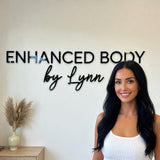 Custom 3D Acrylic Business Sign for Salon Wall Branding with Glossy Black Letters and Modern Logo Design for Professional Interiors hc7kuk-m2.myshopify.com