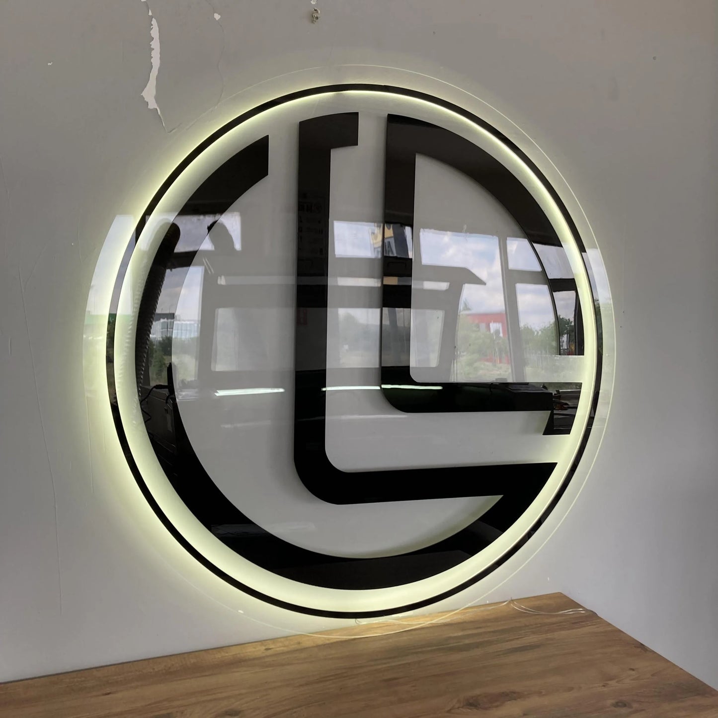 Custom Acrylic Neon Business Sign – Personalized LED Sign – 3D LED Round Sign - Acrylic Neon Sign - Personalized Wall Decor Sign hc7kuk-m2.myshopify.com