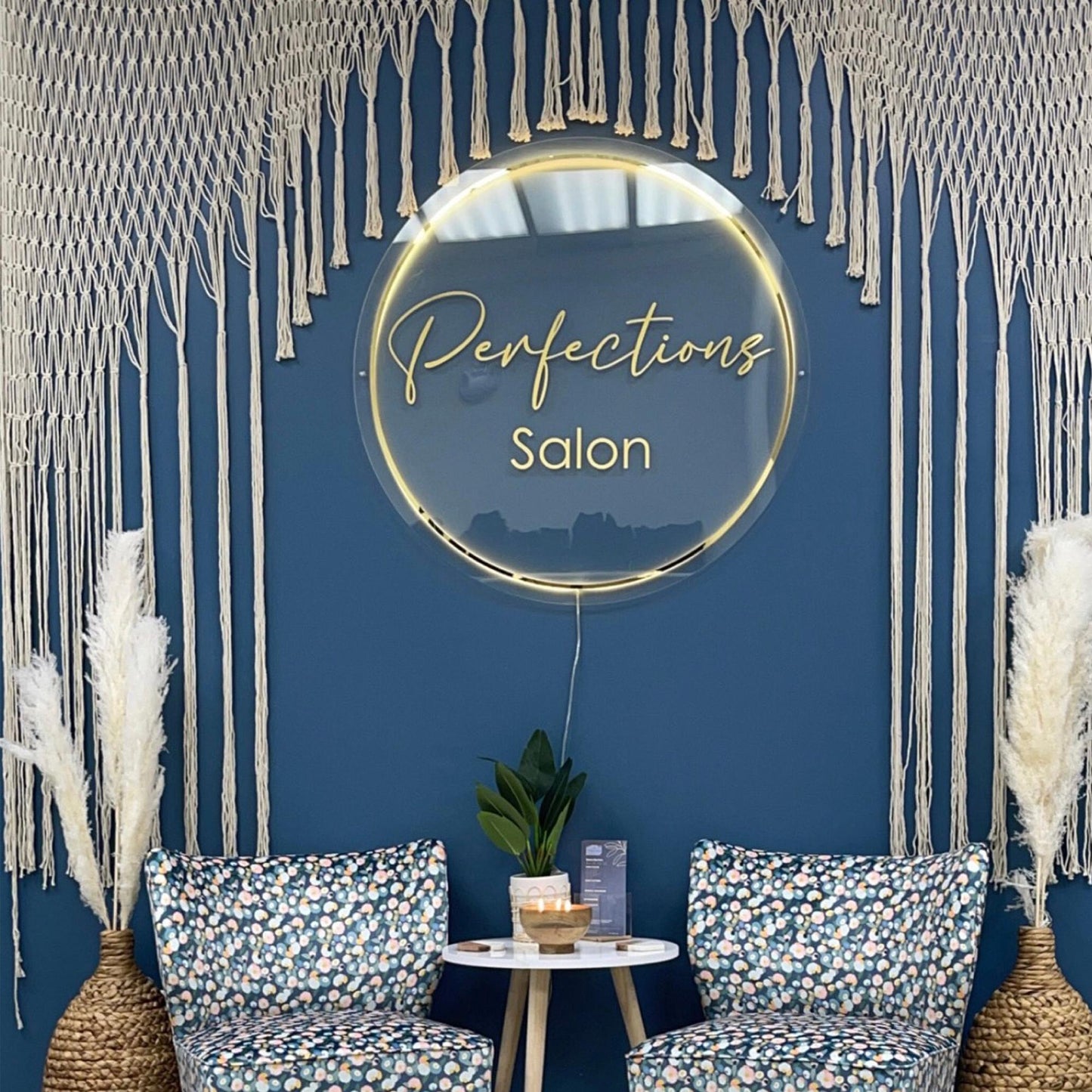 Custom Beauty Studio Neon Sign, Acrylic Salon Backlit Sign, Business Logo Signs, Wall and Door Office Sign, Wall LED Salon logo sign hc7kuk-m2.myshopify.com