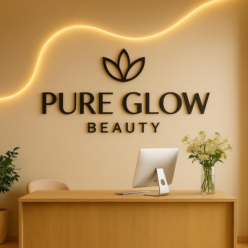 Custom Business Logo Sign, Reception Logo Sign, Beauty Salon Sign, 3D Business Sign, Business Sign, Aesthetic Salon Sign hc7kuk-m2.myshopify.com