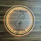 Custom Neon Sign For Business Decor | Frosted Acrylic Gold Mirror hc7kuk-m2.myshopify.com