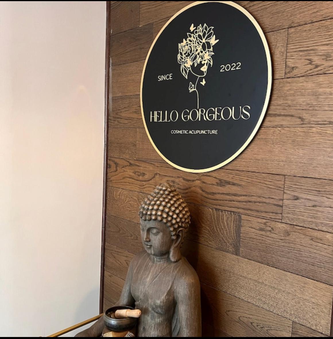 Custom Round Acrylic Salon Sign with Metal Backing, Personalized Business Logo for Spa, Esthetician Room or Beauty Studio Wall Decor hc7kuk-m2.myshopify.com