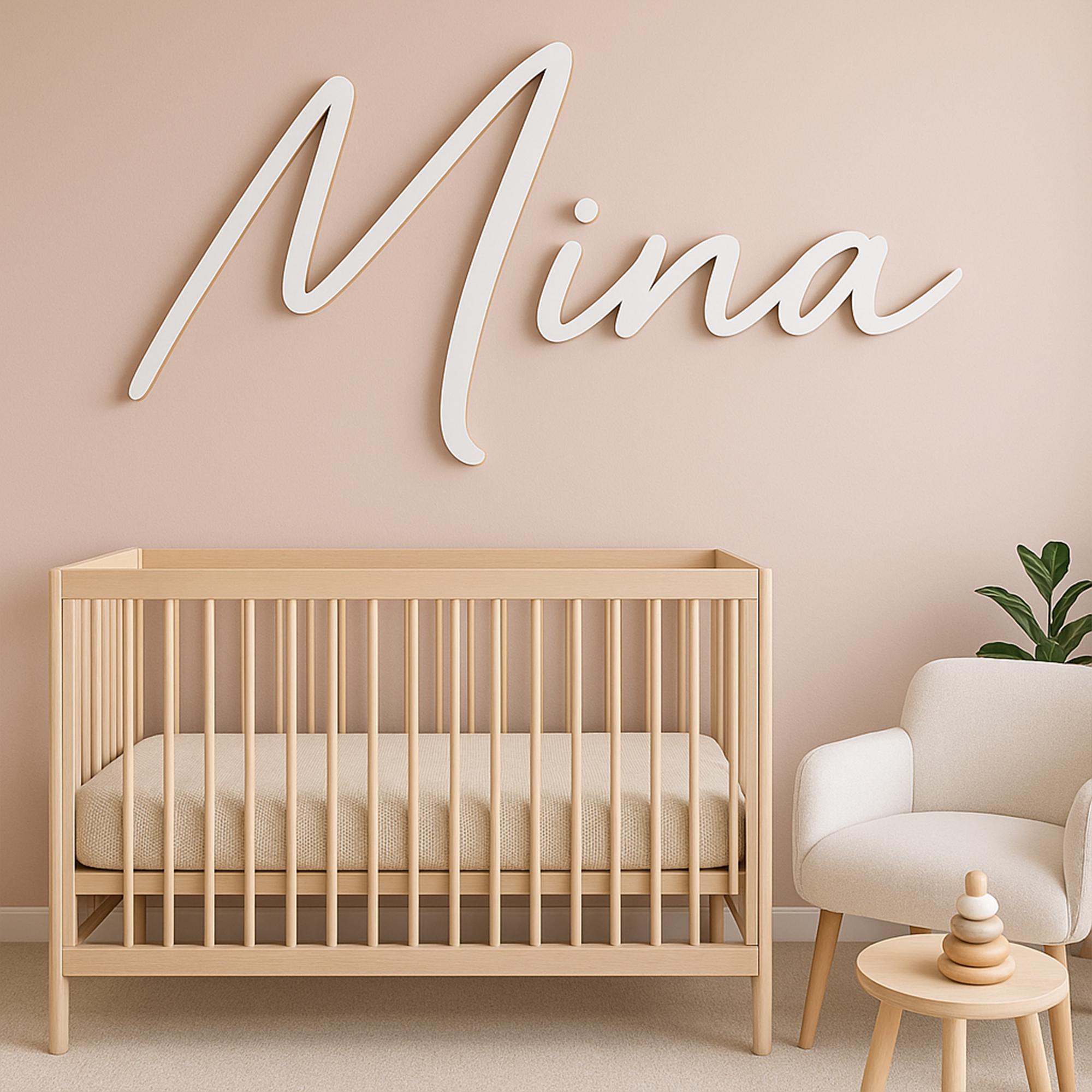 Custom Wood Baby Name Sign | Letter Wall Art | Kids Room Art | Wall Art for Nursery | Baby Name Sign | Kids Room Decor | Wooden Sign | Boho hc7kuk-m2.myshopify.com
