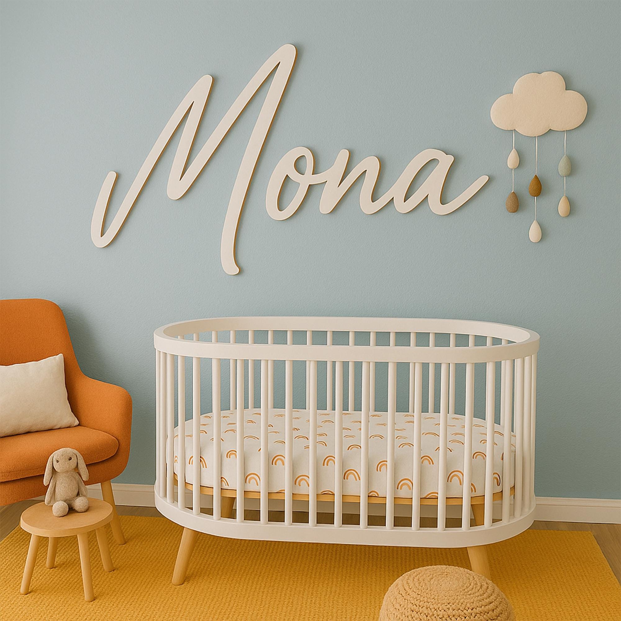 Custom Wood Baby Name Sign | Letter Wall Art | Kids Room Art | Wall Art for Nursery | Baby Name Sign | Kids Room Decor | Wooden Sign | Boho hc7kuk-m2.myshopify.com