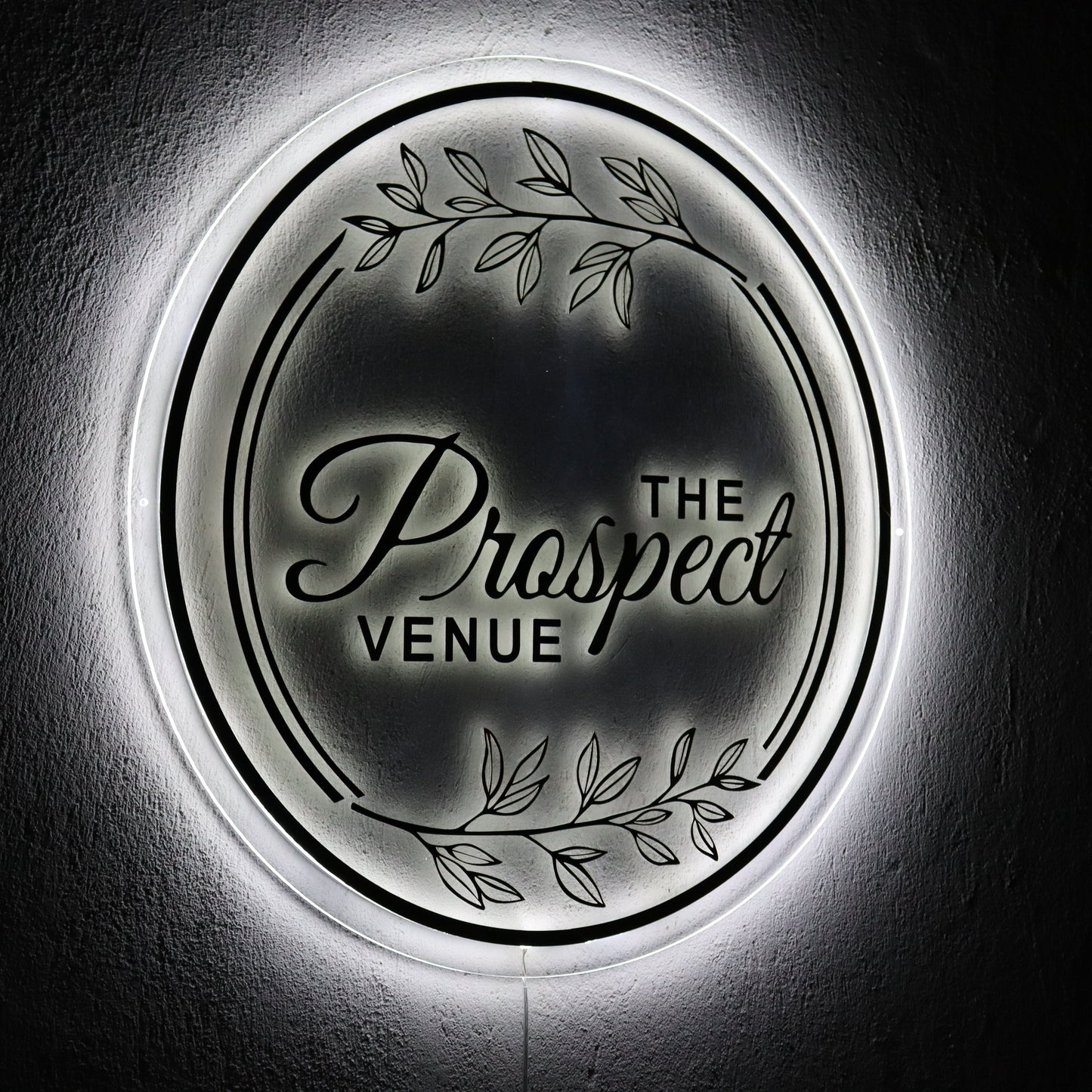 Business Neon Sign | Mirror Neon Sign |  Acrylic Custom Logo Decoration
