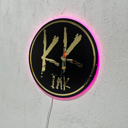 Business Neon Sign | Mirror Neon Sign |  Acrylic Custom Logo Decoration
