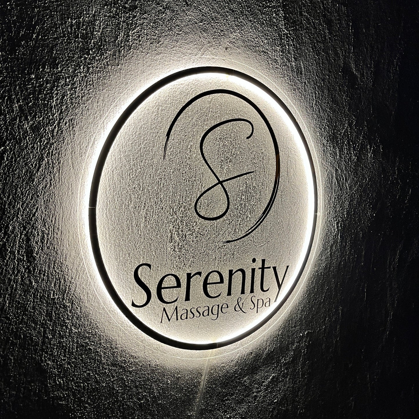 Business Neon Sign | Mirror Neon Sign |  Acrylic Custom Logo Decoration