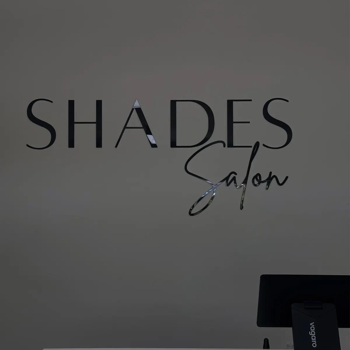 Shiny Black Business Logo Sign, Reception Logo Sign, Salon Sign, Laser Cut Logo Sign, 3D Business Sign, Business Sign, Aesthetic Salon Sign hc7kuk-m2.myshopify.com