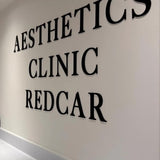 Shiny Black Business Logo Sign, Reception Logo Sign, Salon Sign, Laser Cut Logo Sign, 3D Business Sign, Business Sign, Aesthetic Salon Sign hc7kuk-m2.myshopify.com