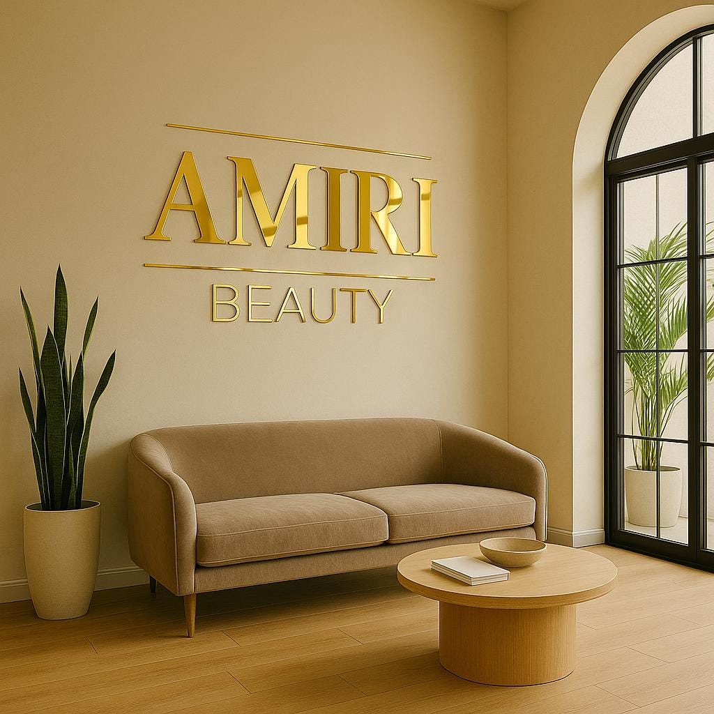 Business Logo Sign, Reception Logo Sign, Beauty Salon Sign, Laser Cut Logo Sign, 3D Business Sign, Business Signboard, Aesthetic Salon Sign