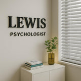 Custom Business Logo Sign, Reception Logo Sign, Beauty Salon Sign, 3D Business Sign, Business Sign, Aesthetic Salon Sign