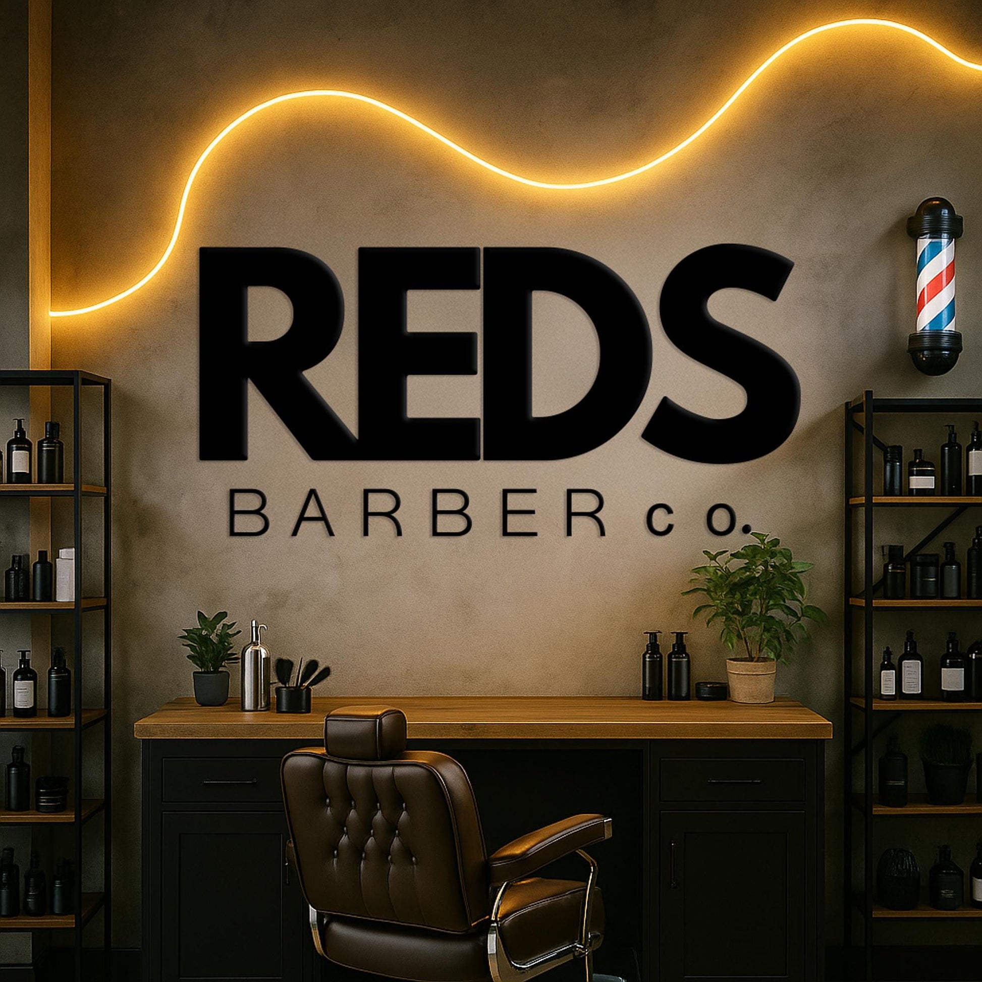 Business Logo Sign, Reception Logo Sign, Beauty Salon Sign, Laser Cut Logo Sign, 3D Business Sign, Business Signboard, Aesthetic Salon Sign