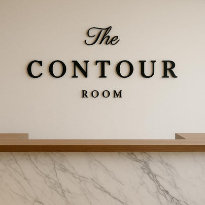 Custom Business Logo Sign for Wall Decor, Custom Logo Laser Cut Sign for Office, Rustic Business Branding Logo Sign , Custom Business Logo