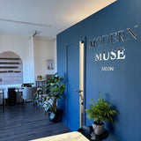 Business Logo Sign, Reception Logo Sign, Beauty Salon Sign, Laser Cut Logo Sign, 3D Business Sign, Business Signboard, Aesthetic Salon Sign