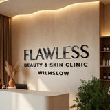 Business Logo Sign, Reception Logo Sign, Beauty Salon Sign, Laser Cut Logo Sign, 3D Business Sign, Business Signboard, Aesthetic Salon Sign