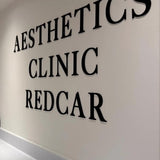 Acrylic Laser Cut Business Logo Sign for Wall | Personalized Storefront or Office Sign | Modern Branding Signage for Business