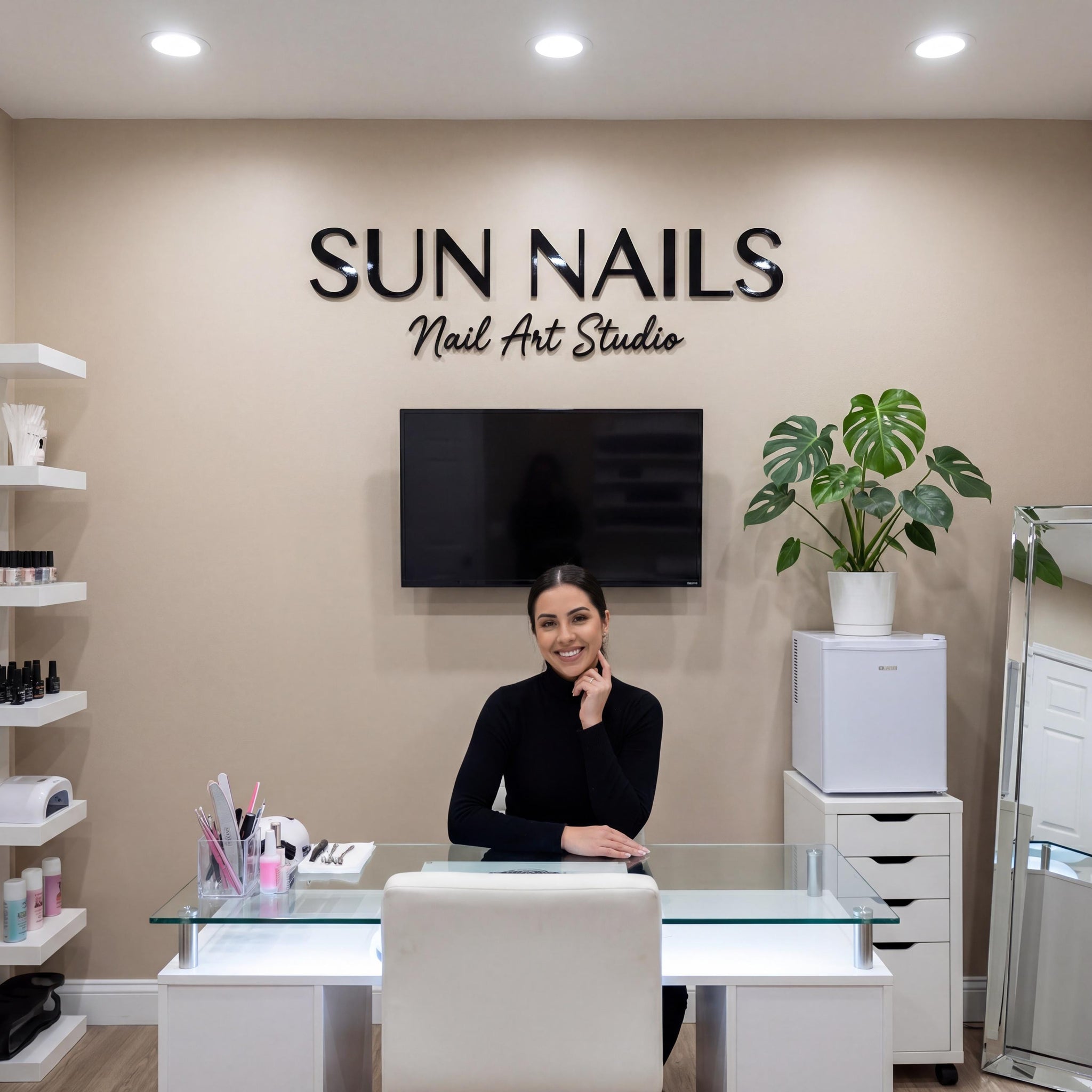 Business Logo Sign Laser Cut for Wall | Personalized Storefront or Office Sign | Modern Branding Signage for Business