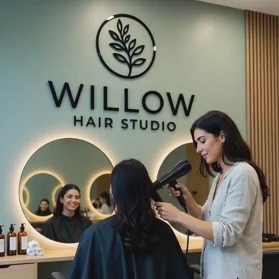 Business Logo Sign, Reception Logo Sign, Beauty Salon Sign, Laser Cut Logo Sign, 3D Business Sign, Business Signboard, Beauty Salon Sign