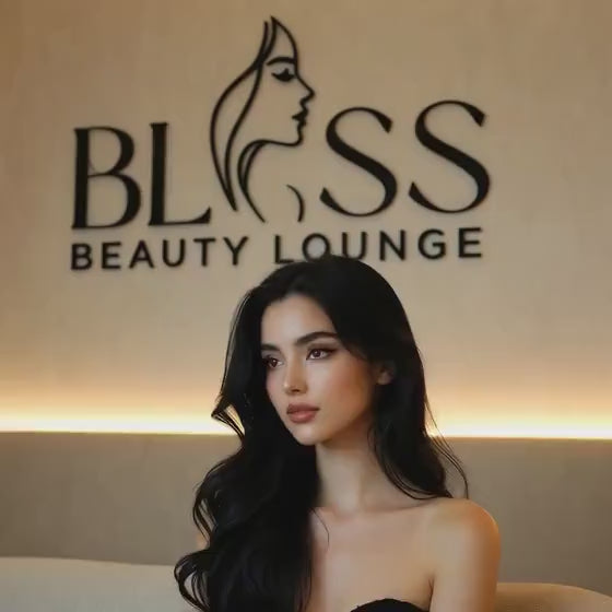 Business Logo Sign, Reception Logo Sign, Beauty Salon Sign, Laser Cut Logo Sign, 3D Business Sign, Business Signboard, Aesthetic Salon Sign