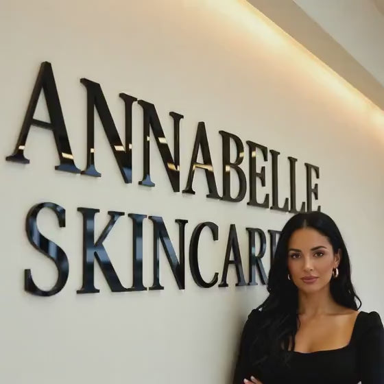 Modern Beauty Clinic Wall Logo Sign for Skincare Business Branding, Aesthetic Spa Name Display for Reception or Studio Decor